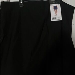 RAFAEL Black Skort XXL NWT comfort stretch women’s